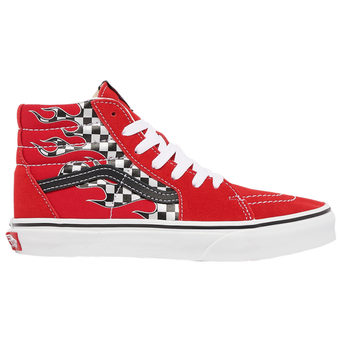 

Vans Boys Vans Sk8-Hi - Boys' Grade School Shoes Red/Black/White Size 4.0