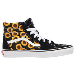 Girls' Grade School - Vans SK8 Hi - Black/Yellow