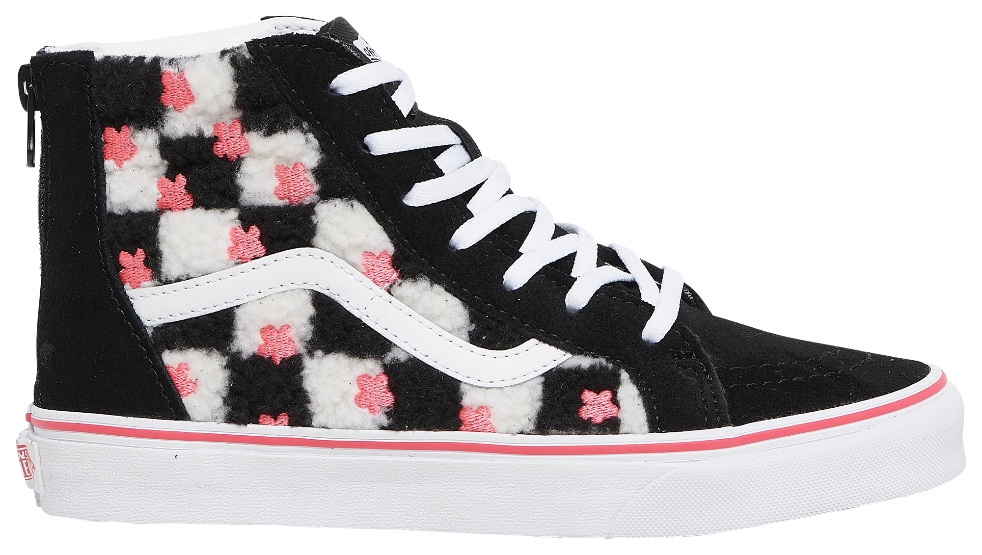 multi colored vans high top