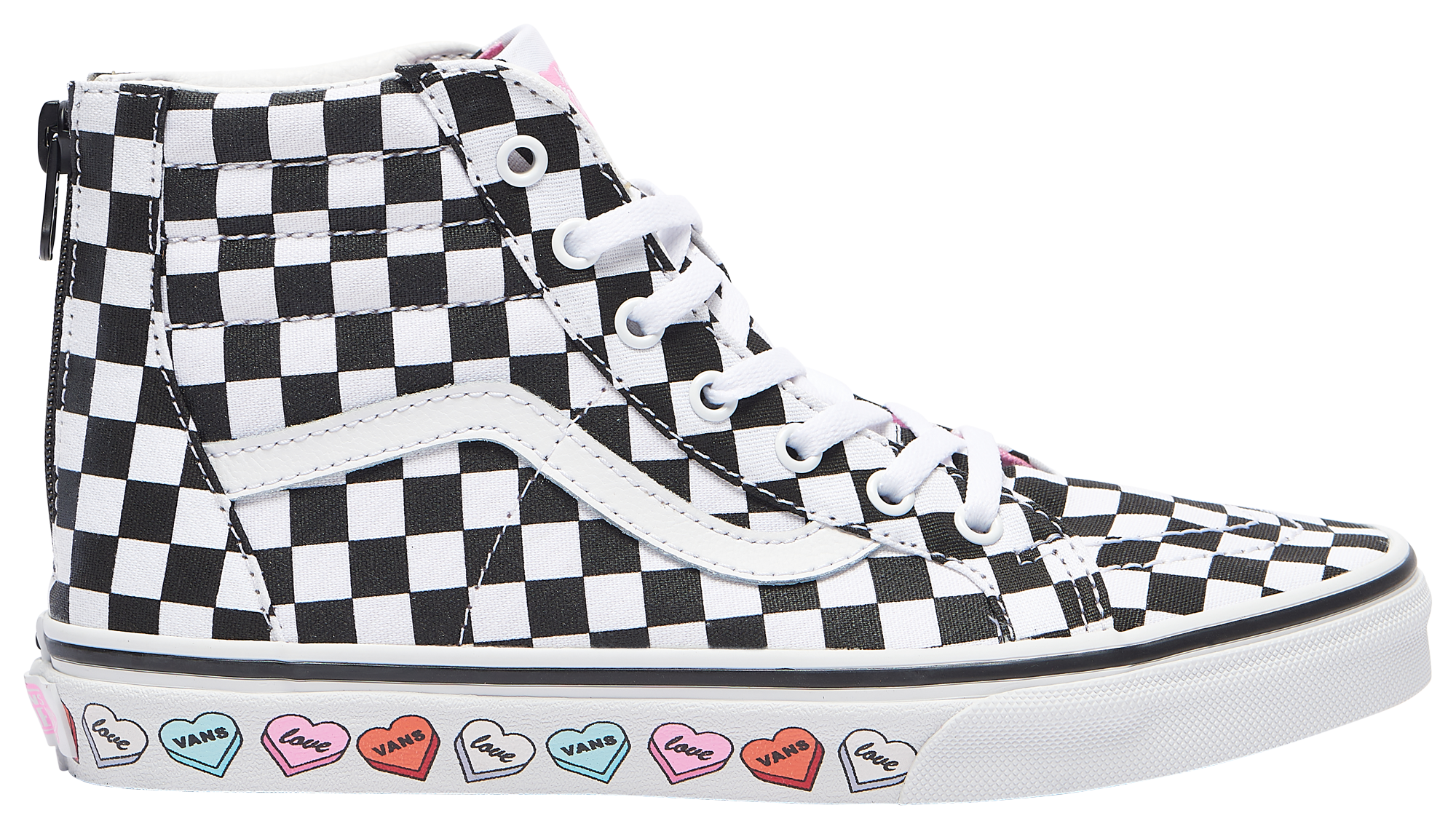 foot locker checkered vans