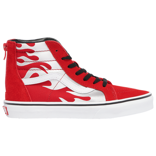 

Vans Boys Vans Ferocious Flame - Boys' Grade School Shoes Racing Red/Black Size 05.5