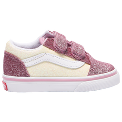 Girls' Toddler - Vans Glitter Two Tone - Pink/White