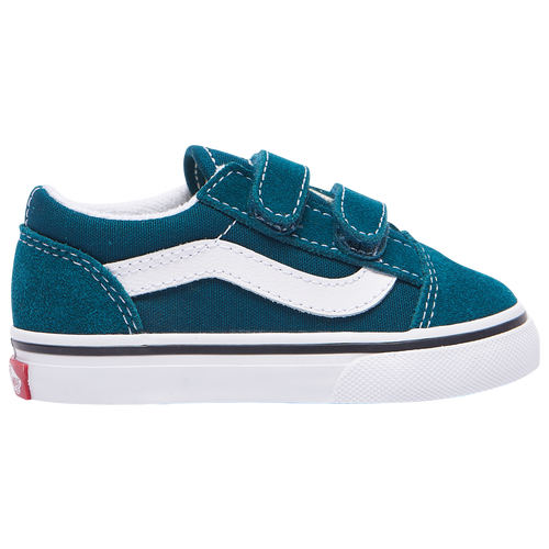 

Vans Boys Vans Old Skool V Color Theory - Boys' Toddler Shoes Deep Teal/White Size 04.0