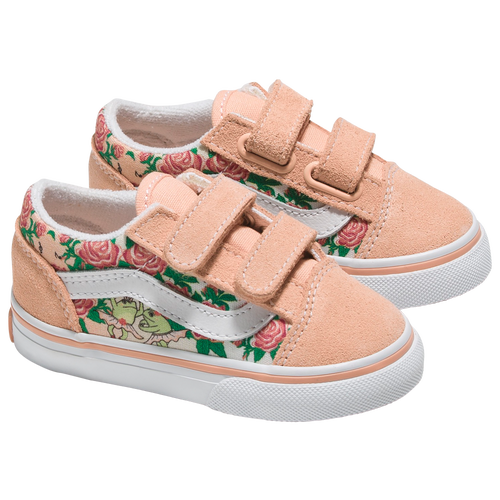 

Girls Infant Vans Vans Old Skool Velcro Frog Frolic - Girls' Infant Shoe Tropical Peach/Multi Size 08.0
