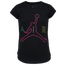 Jordan Air Line T-Shirt - Girls' Grade School Black