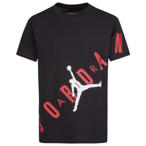 

Boys Jordan Jordan Stretch T-Shirt - Boys' Grade School Black Size L