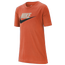 Nike NSW Futura Icon T-Shirt - Boys' Grade School Rush Orange/Black