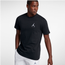 Jordan Jumpman Air Embroidered T-Shirt - Men's Black/White