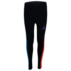 Girls' Grade School - Jordan Space Glitch Leggings - Black/White