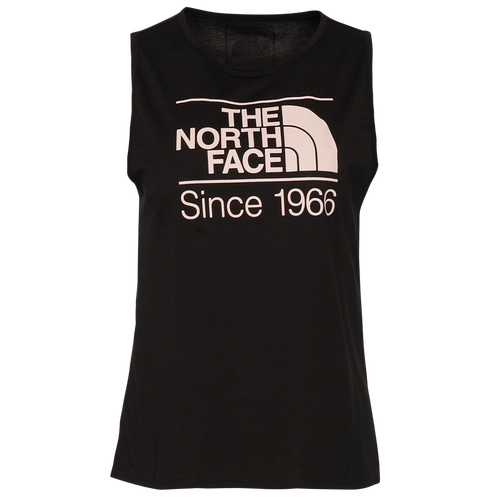 

The North Face Womens The North Face Foundation Graphic Tank - Womens Black/Pink Size S