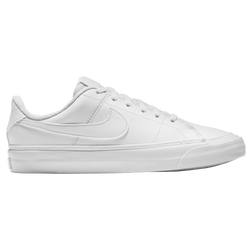 Boys' Grade School - Nike Court Legacy - White/White