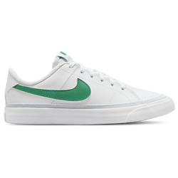 Girls' Grade School - Nike Court Legacy - White/Green