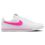 White/Laser Fuchsia