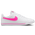 Nike Court Legacy - Boys' Grade School White/Laser Fuchsia