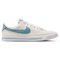 Boys' Grade School - Nike Court Legacy - Denim Turq/Sail/White