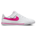 Nike Court Legacy - Nike White/Laser Fuchsia
