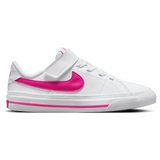 White/Laser Fuchsia