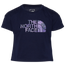 The North Face Mountain T-Shirt - Girls' Grade School Navy/Purple