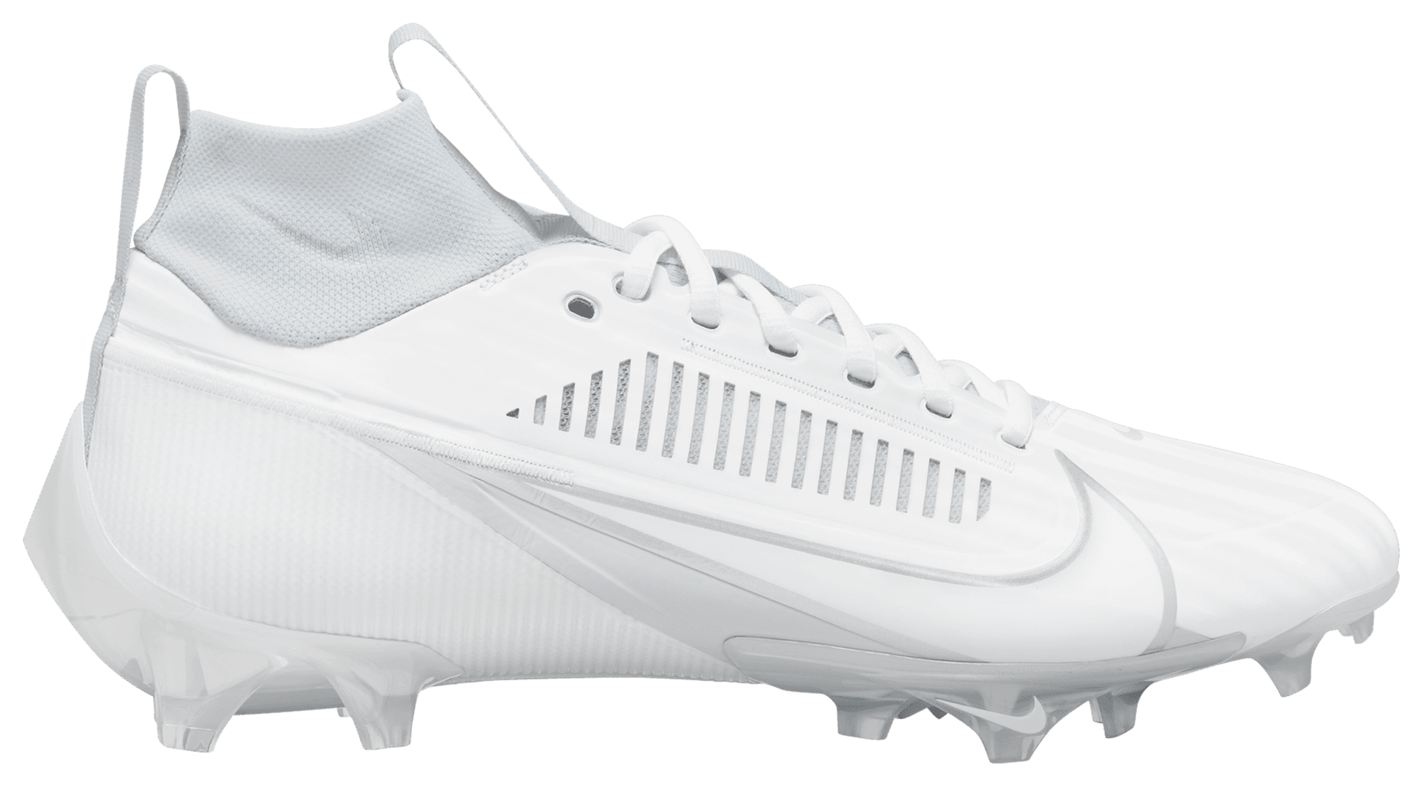 Nike Men's Vapor Edge Pro 360 2 Football Cleats, Size 13, White/Silver