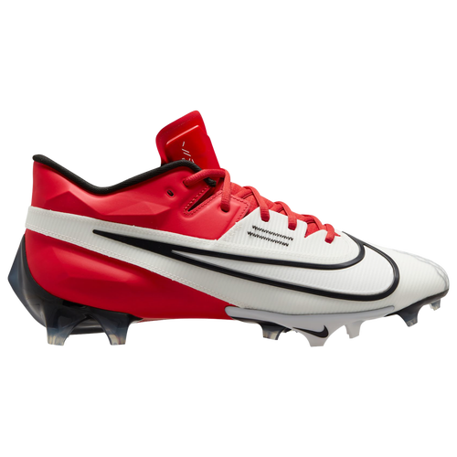 Nike Men's Vapor Edge Elite 360 2 Football Cleats In University Red/white/silver