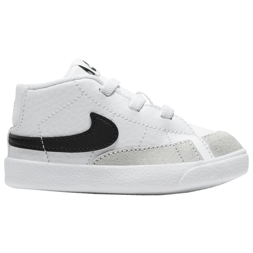 

Nike Boys Nike Blazer Mid - Boys' Infant Shoes White/Black/White Size 02.0