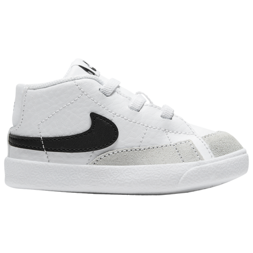 Nike Kids' Boys  Blazer Mid In White/black/white