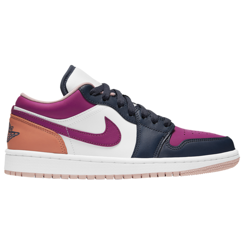 Jordan Air  1 Low Se Sneakers In Thunder Blue/white/healing Orange