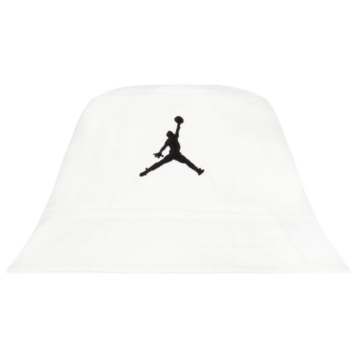 

Boys Jordan Jordan Bucket Hat - Boys' Grade School White/Black Size One Size