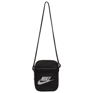 Nike Sportswear Essential Crossbody Bag Black / Black - Metallic Silve