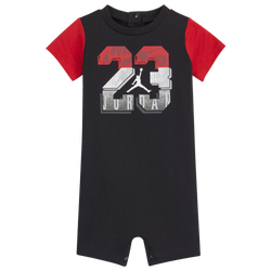 Boys' Infant - Jordan Geo Flight 23 Romper - Black/Red