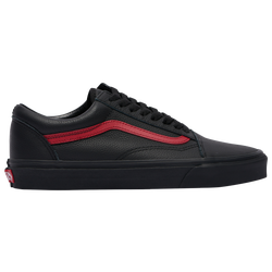 Men's - Vans Old Skool - Black/Chili Pepper