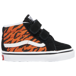 Boys' Toddler - Vans SK8 Tiger Mid - Black/Orange