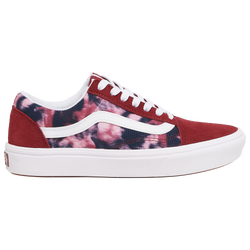 Girls' Grade School - Vans Comfycush Old Skool - Maroon/Purple/White