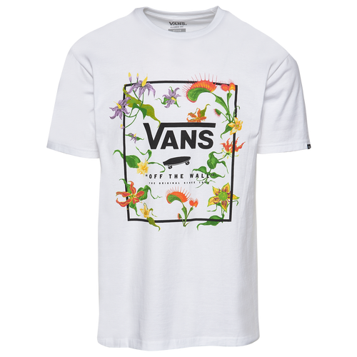 

Vans Mens Vans Classic Print Box - Mens White/Elderberry Size L