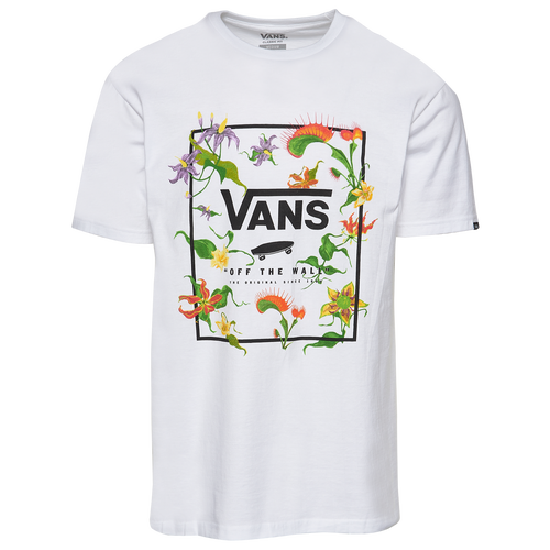 

Vans Mens Vans Classic Print Box - Mens White/Elderberry Size M