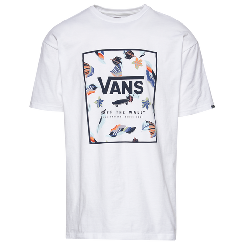 

Vans Mens Vans Lucid Floral T-Shirt - Mens White Size XXL