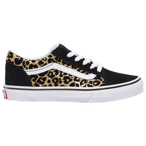 

Vans Girls Vans Old Skool - Girls' Grade School Shoes Black/White/Brown Size 3.5