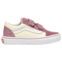 Girls' Preschool - Vans Glitter Two Tone - Pink/White