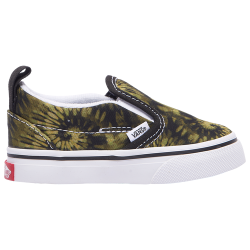 

Boys Vans Vans Old Skool V Camocollage Slip On - Boys' Toddler Shoe Green/Black Size 04.0