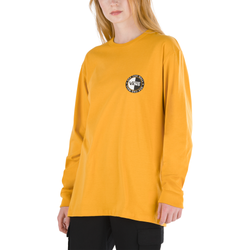 Men's - Vans Off The Longsleeve T-Shirt - Yellow/Yellow