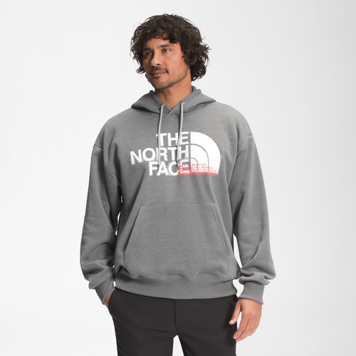 Shop The North Face Mens  Coordinates Pullover Hoodie In Gray/gray