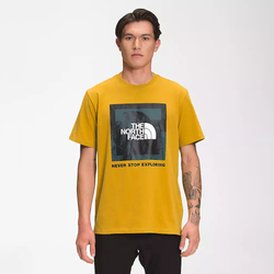 Men's - The North Face Recycled Climb Graphic T-Shirt - Arrowwood Yellow