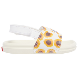 Girls' Toddler - Vans La Costa Slide On - Sunflower Yellow/True White