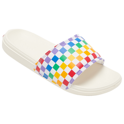 Girls' Grade School - Vans Slide - White/Multi