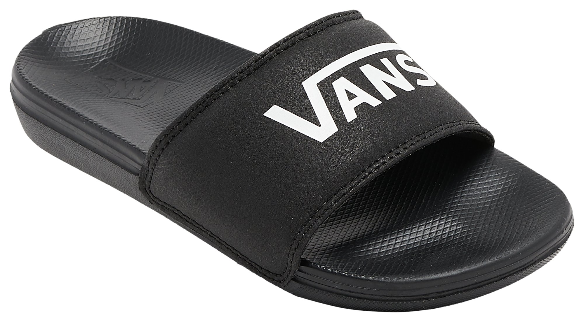 Vans slides boys sale