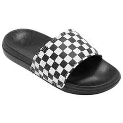 Boys' Grade School - Vans Slide-On - Black/White