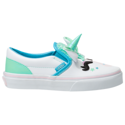 Girls' Preschool - Vans Classic Slip On Unicorn - Blue/White/Multi