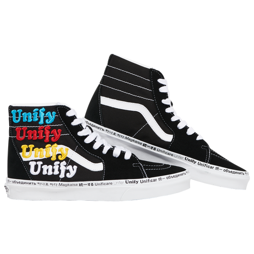 

Vans Mens Vans SK8 Hi Radical Positivity - Mens Shoes Black/Multi Size 12.0