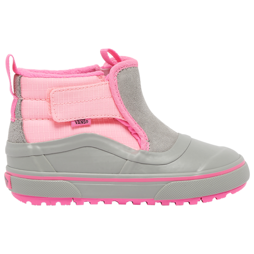 

Vans Girls Vans Slip On Hi V MTE 1 Terrain - Girls' Toddler Shoes Pink/Pink Size 07.0