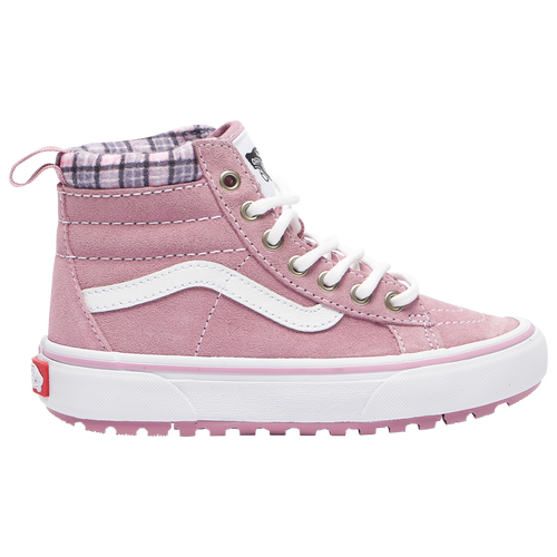 

Vans Girls Vans SK8 HI MTE - Girls' Preschool Shoes Pink/White Size 3.0